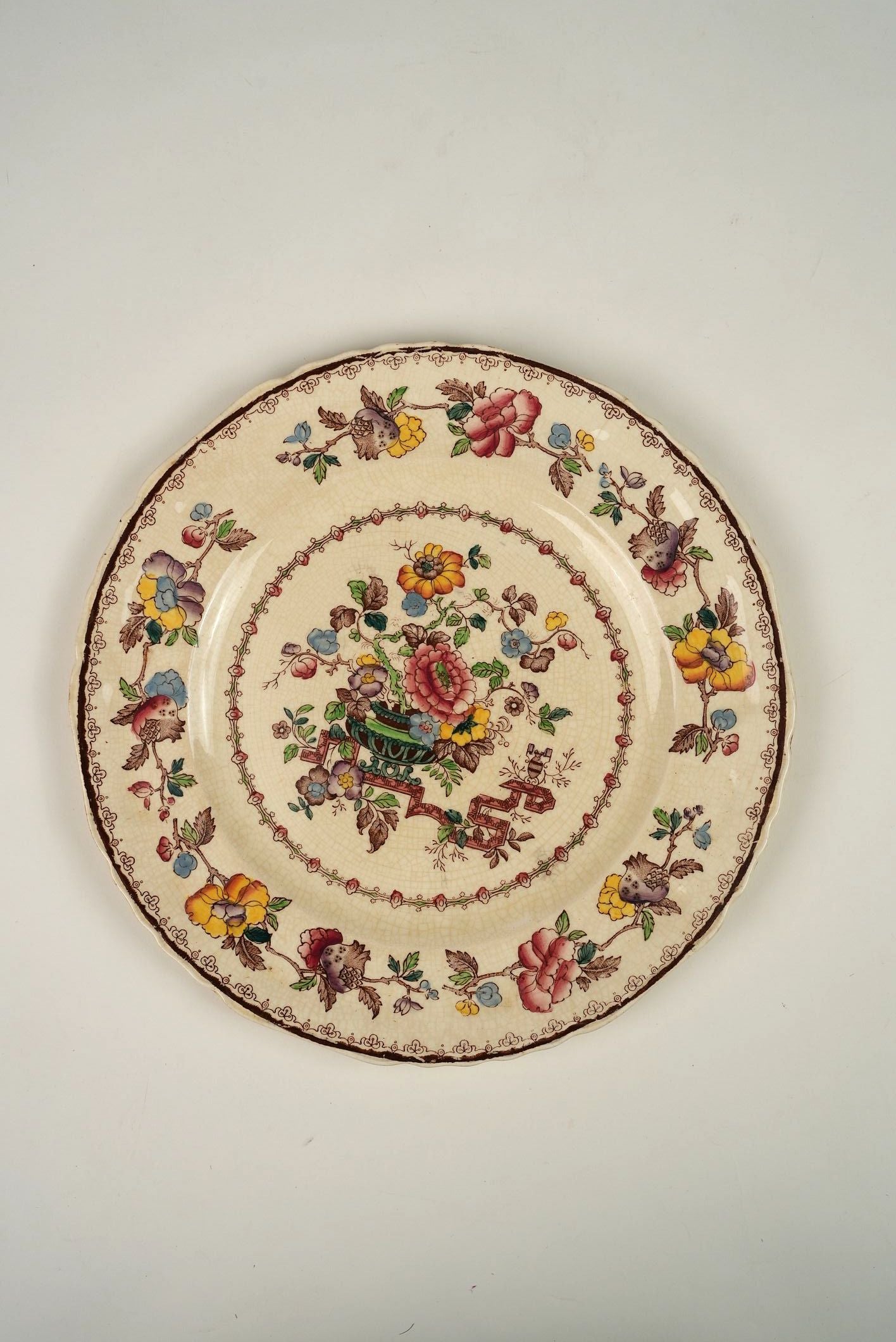Mason's Nabob Dinner Plate