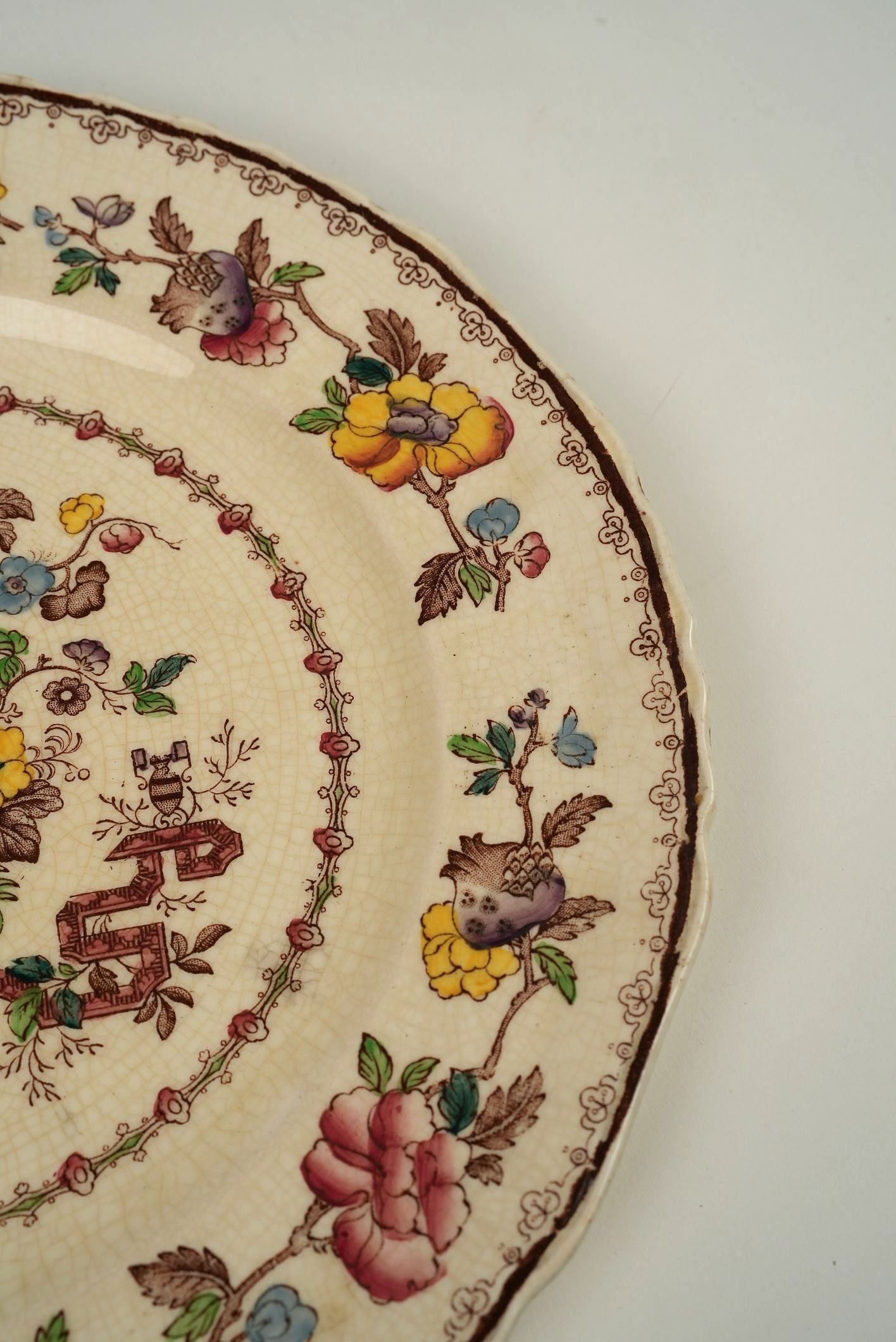 Mason's Nabob Dinner Plate