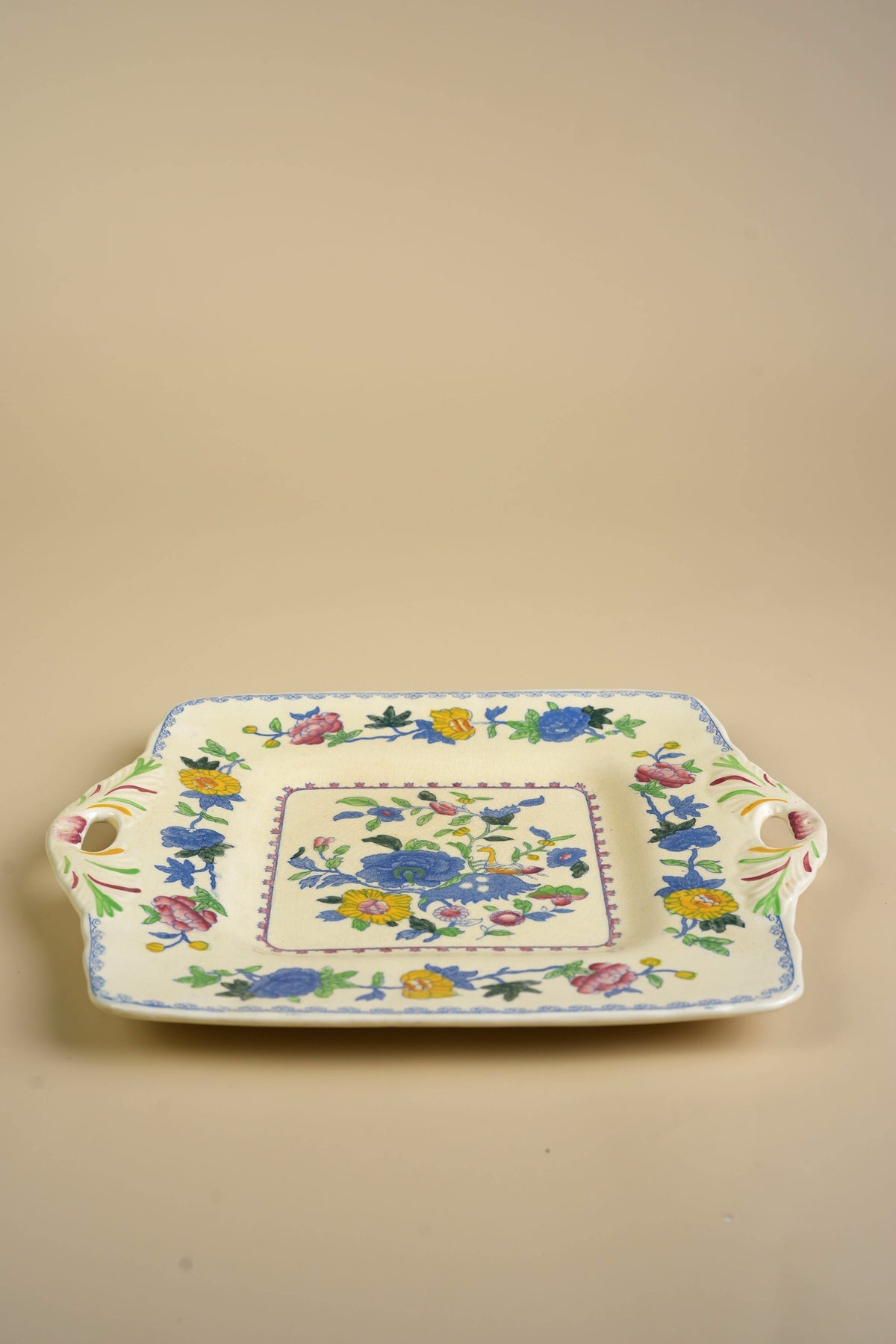 Mason's Regency Cake Plate with Pierced Handles