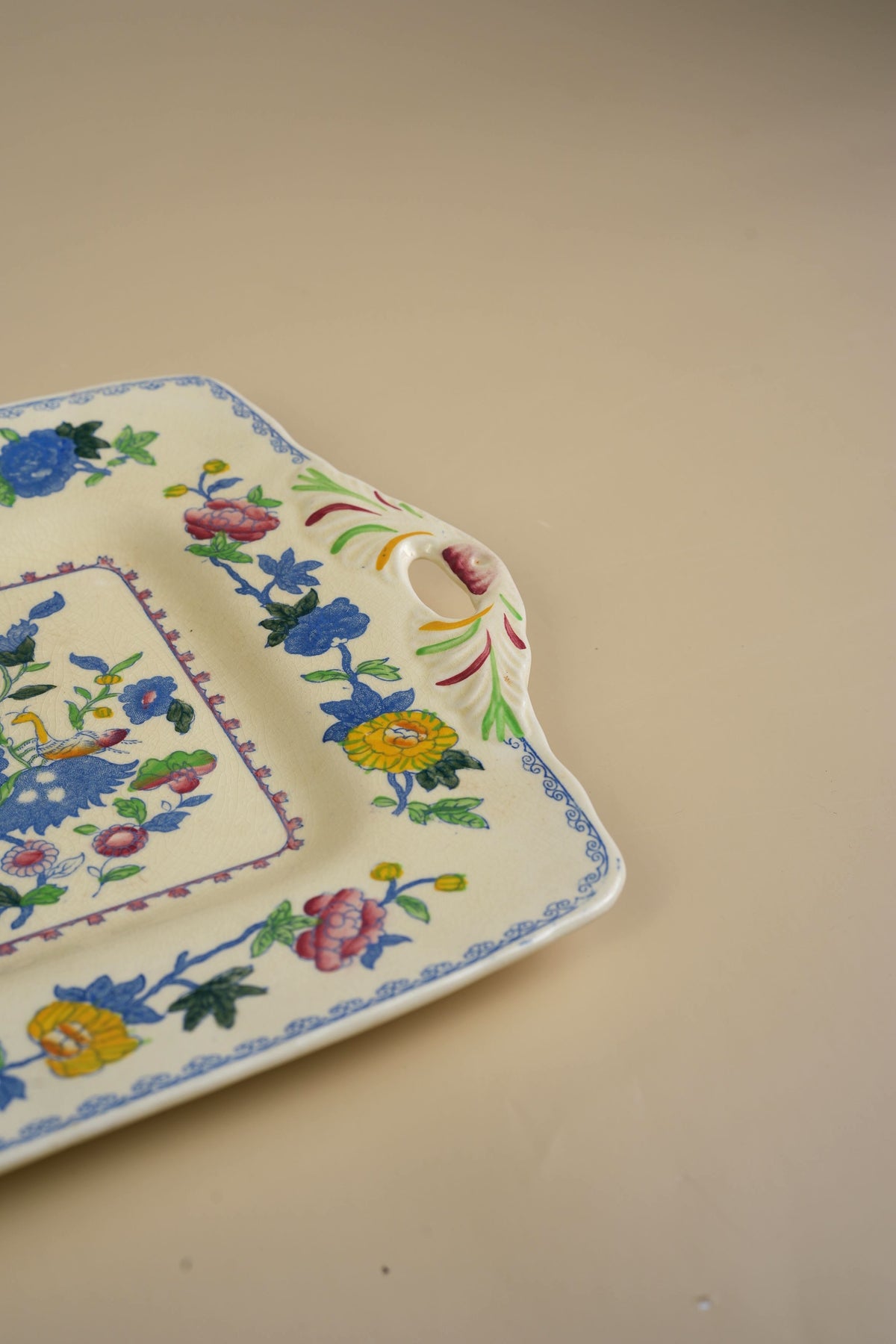Mason's Regency Cake Plate with Pierced Handles