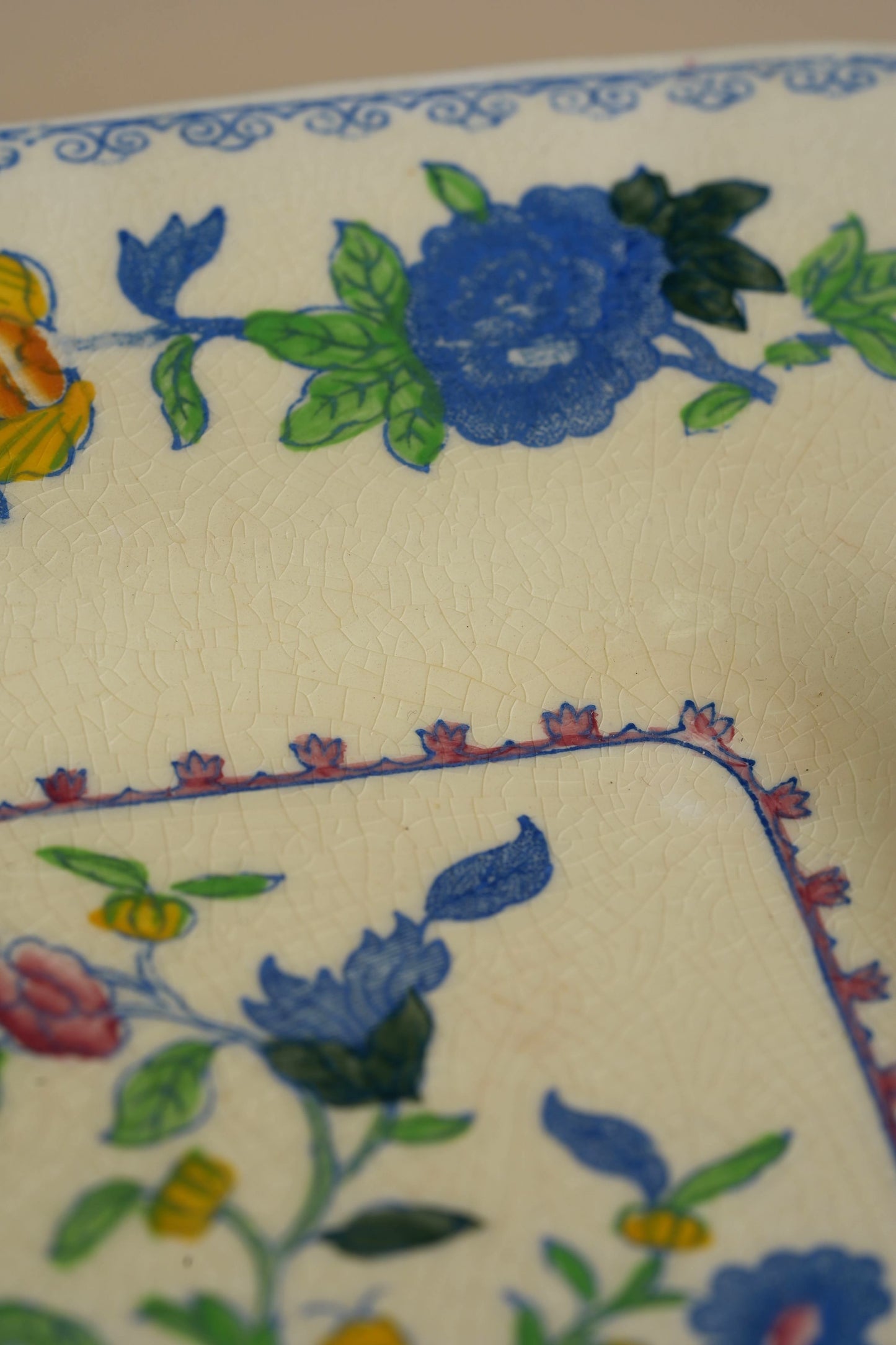 Mason's Regency Cake Plate with Pierced Handles