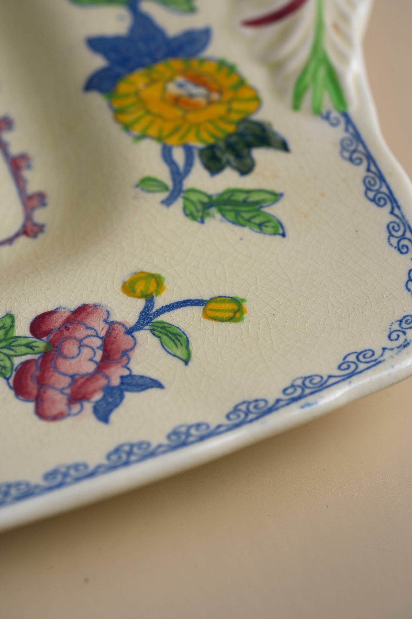 Mason's Regency Cake Plate with Pierced Handles