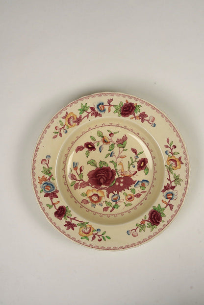 Set of 6 | Mason's Ironstone, Red 'Regency' Large Stew Bowls