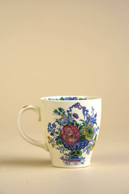 Mason's Strathmore Ironstone Coffee Mugs | Set of 2