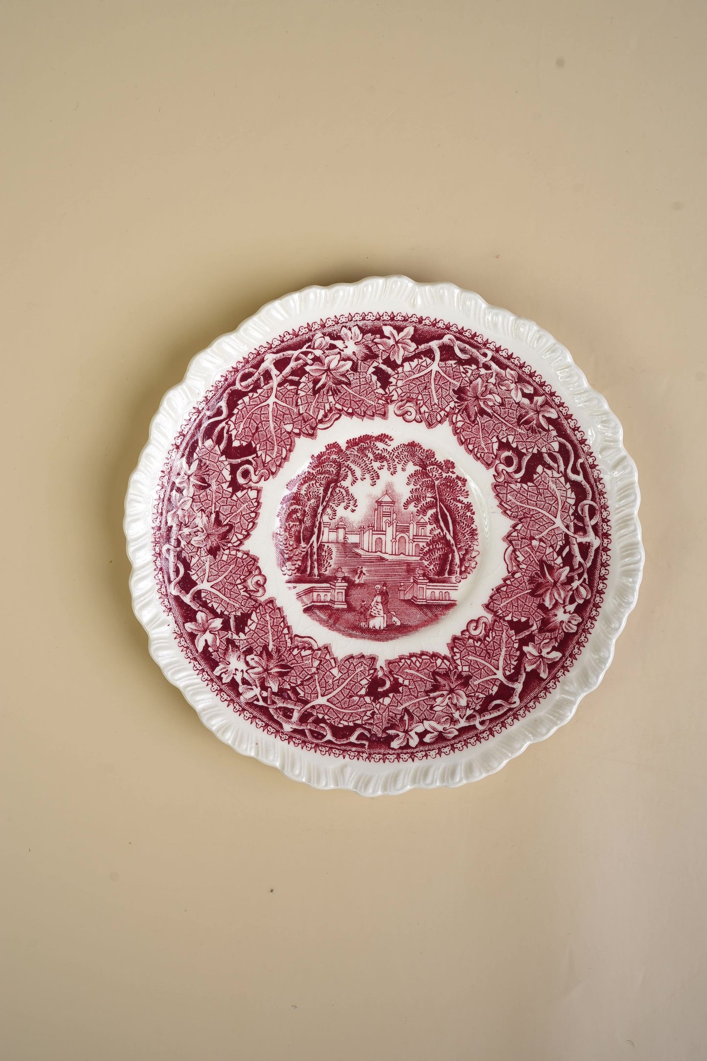 Mason's Vista Saucer Plates