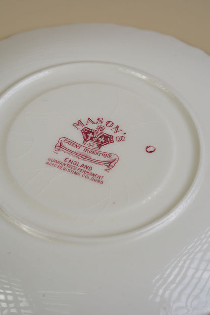 Mason's Vista Saucer Plates