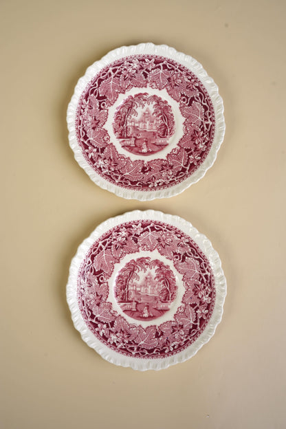 Mason's Vista Saucer Plates