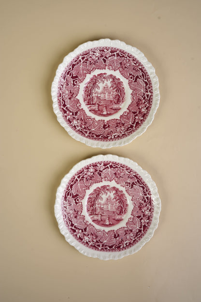 Mason's Vista Saucer Plates