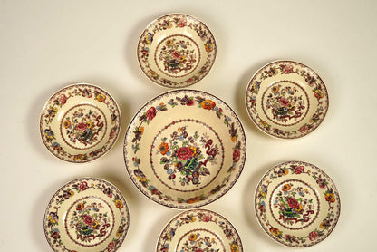 Mason's Nabob Antique Bowls | Set of 7