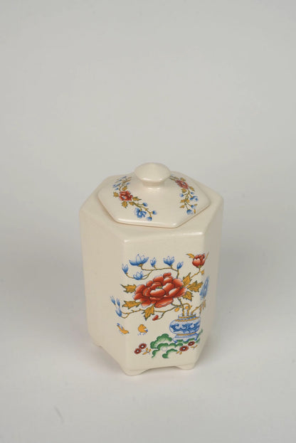 Mason's Chinese Peony Biscuit Jar