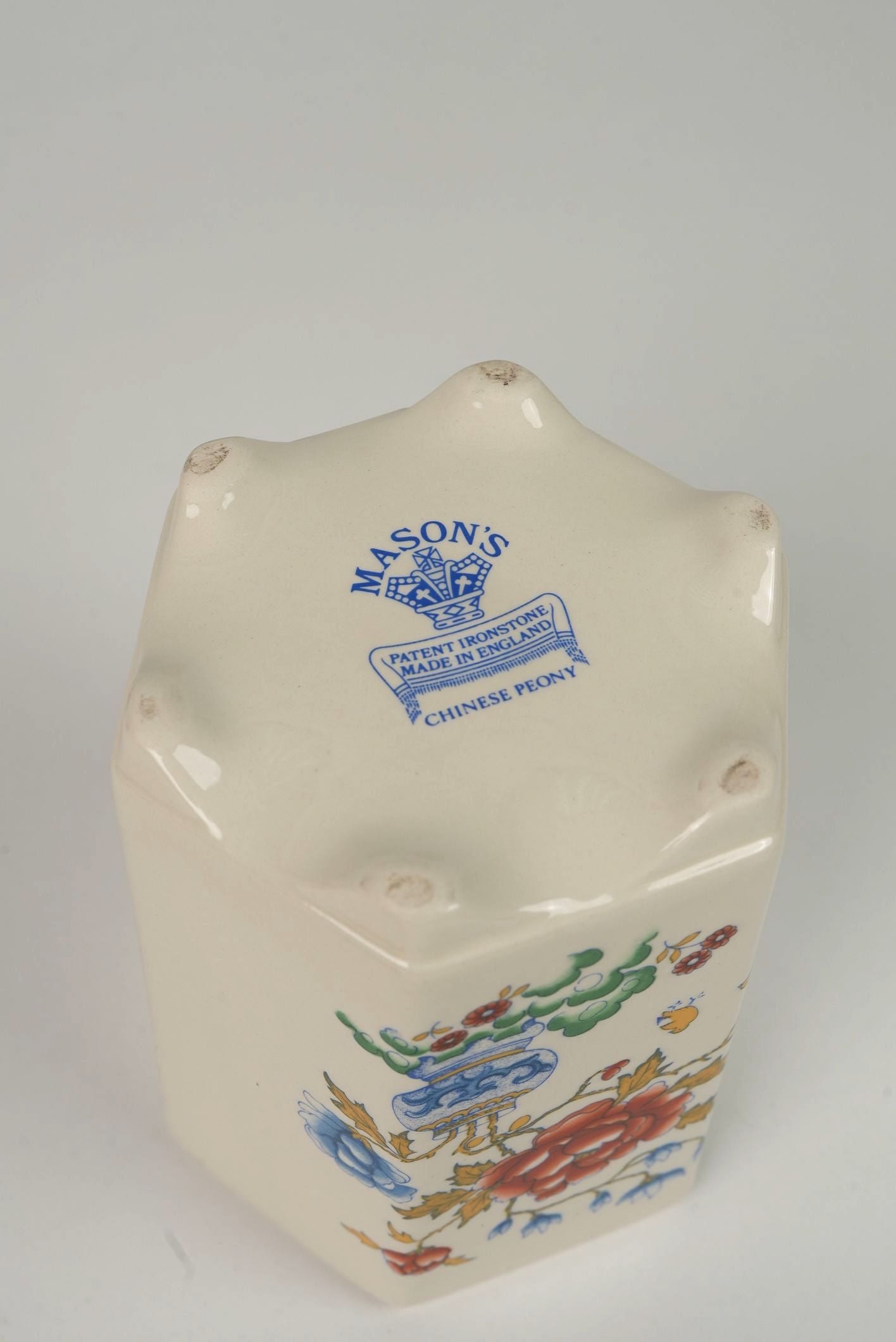 Mason's Chinese Peony Biscuit Jar