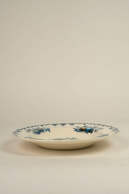 Mason's Ironstone Blue Pasta Bowls | Set of 2