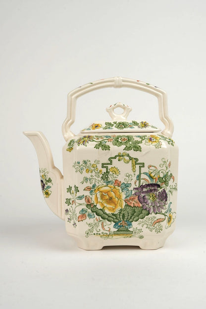 Mason's Ironstore Strathmore Green Teapot