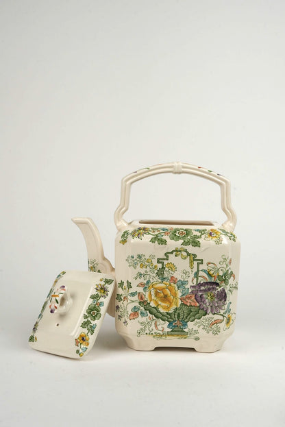 Mason's Ironstore Strathmore Green Teapot