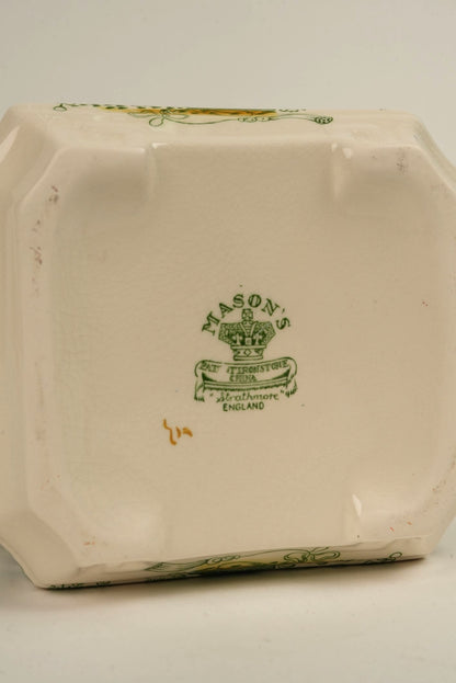 Mason's Ironstore Strathmore Green Teapot