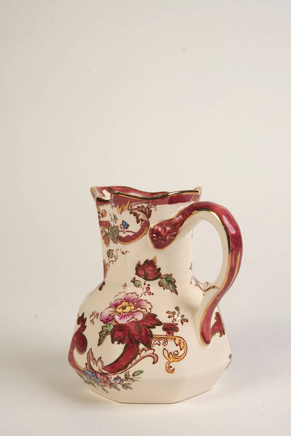 Mason's Mandalay Jug With Gilt Rim
