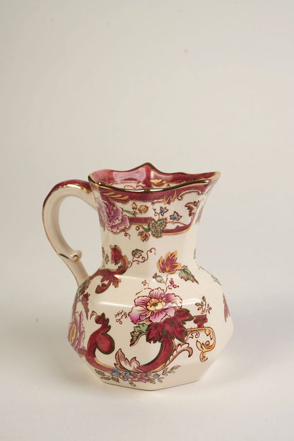 Mason's Mandalay Jug With Gilt Rim