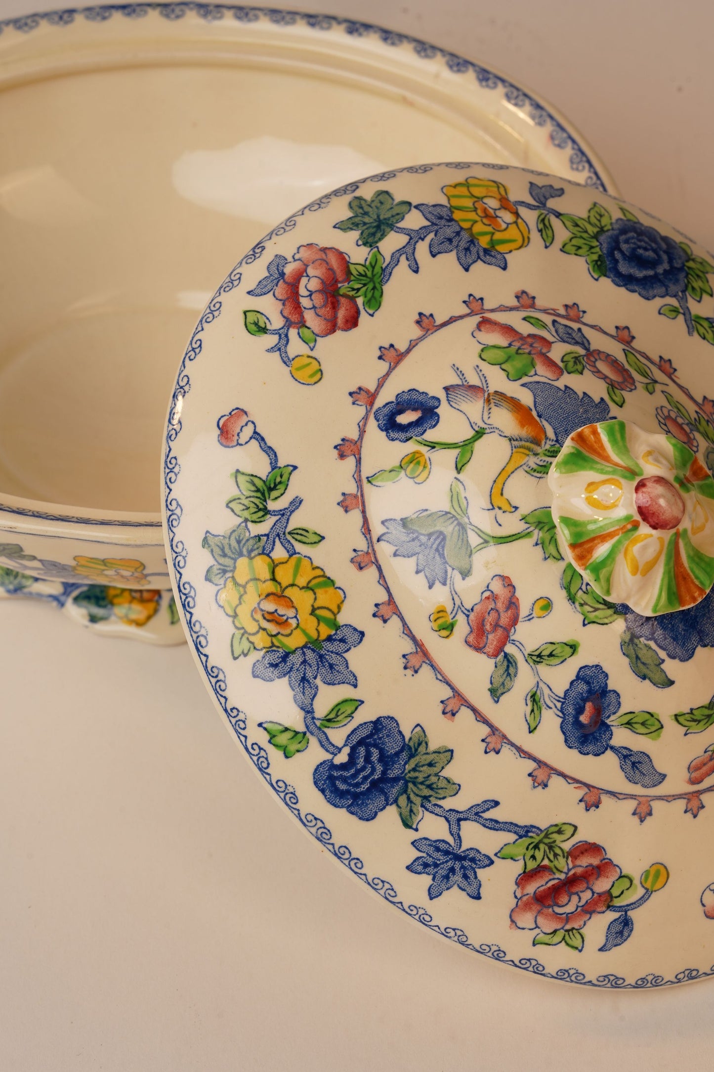 Antique Mason's Regency Dinner Set