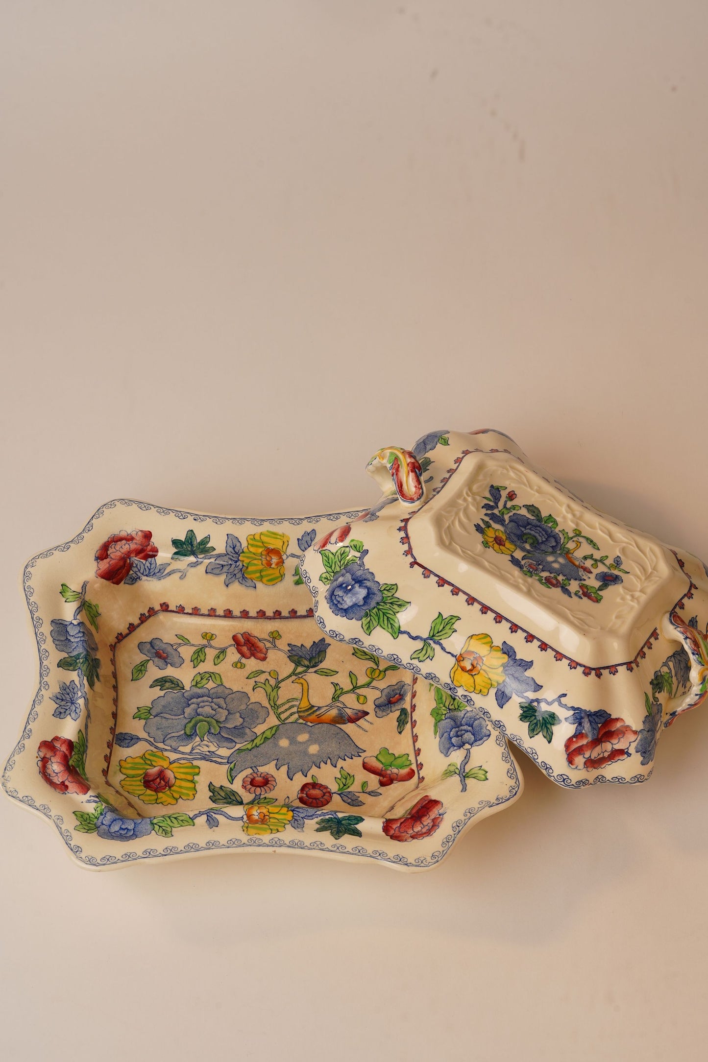 Antique Mason's Regency Dinner Set