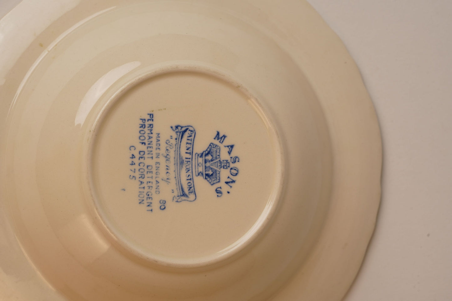 Antique Mason's Regency Dinner Set