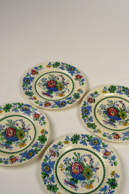 Set of 4 | Mason's Strathmore Vintage Side Plates