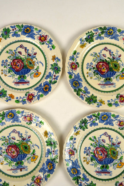 Set of 4 | Mason's Strathmore Vintage Side Plates