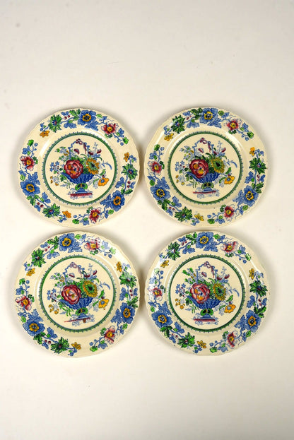 Set of 4 | Mason's Strathmore Vintage Side Plates
