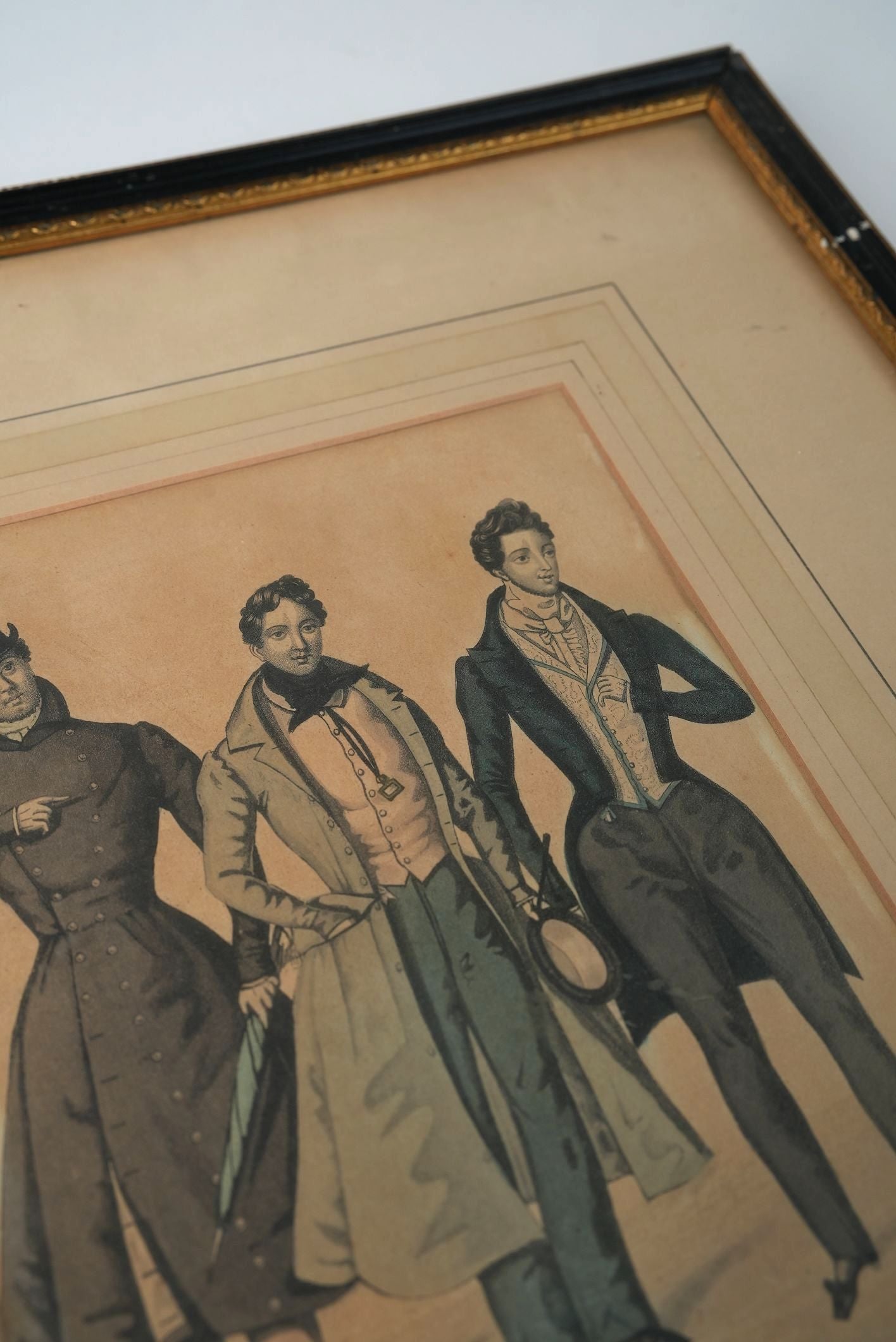 Gentlemen's Fashion Vintage Art