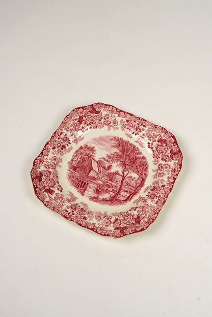 Hand-Engraved Kent Vintage Plate