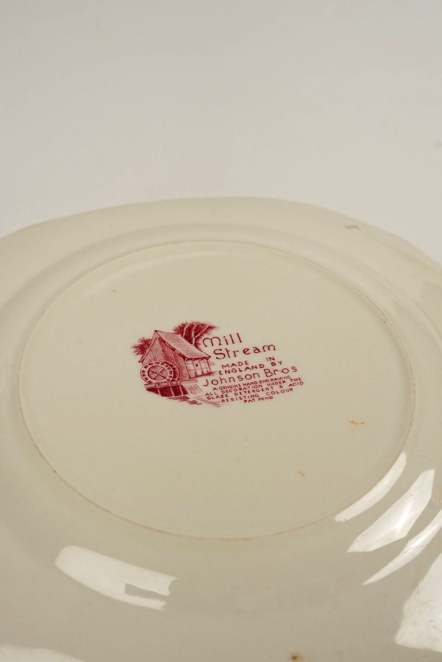 Hand-Engraved Kent Vintage Plate
