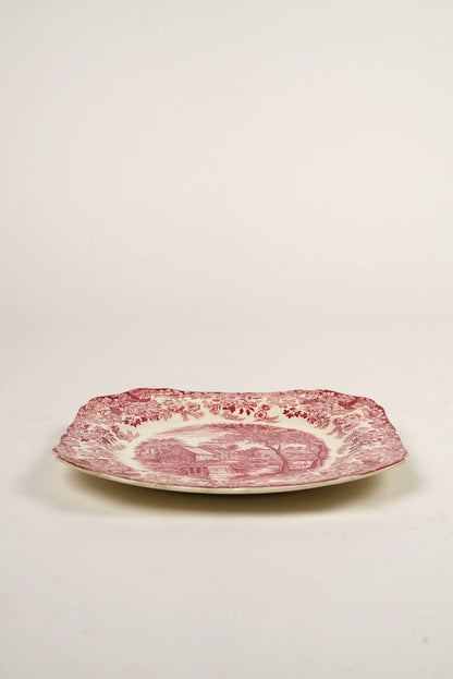 Hand-Engraved Kent Vintage Plate