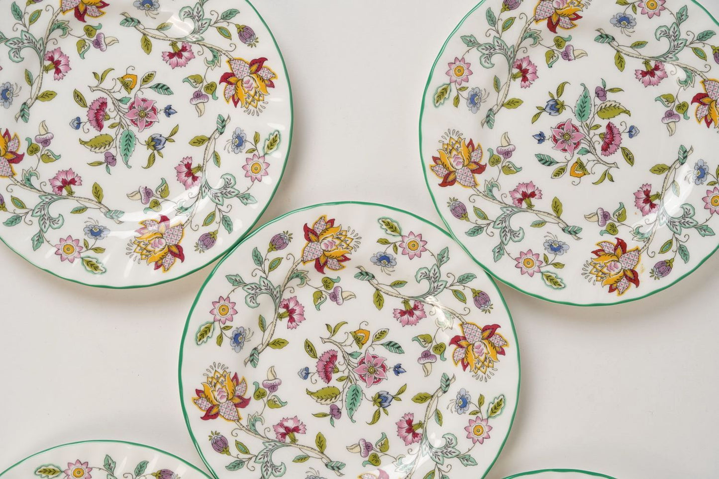 Minton Haddon Delicate Floral Cake Plate