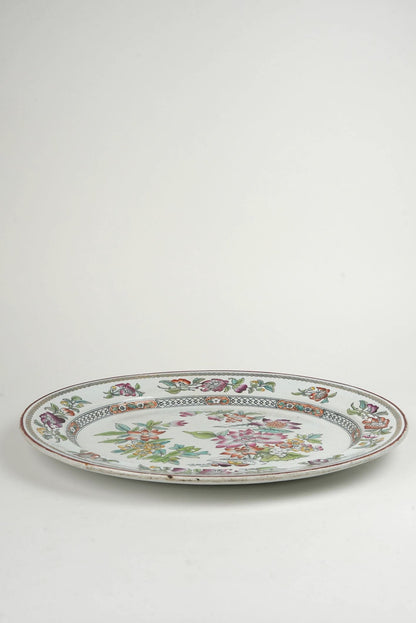 Large Indian Tree Platter By Minton