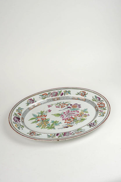 Large Indian Tree Platter By Minton