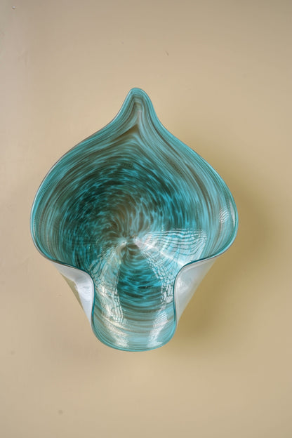 Murano-Style Art Glass Bowl