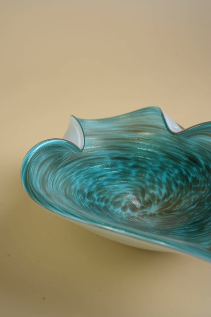 Murano-Style Art Glass Bowl
