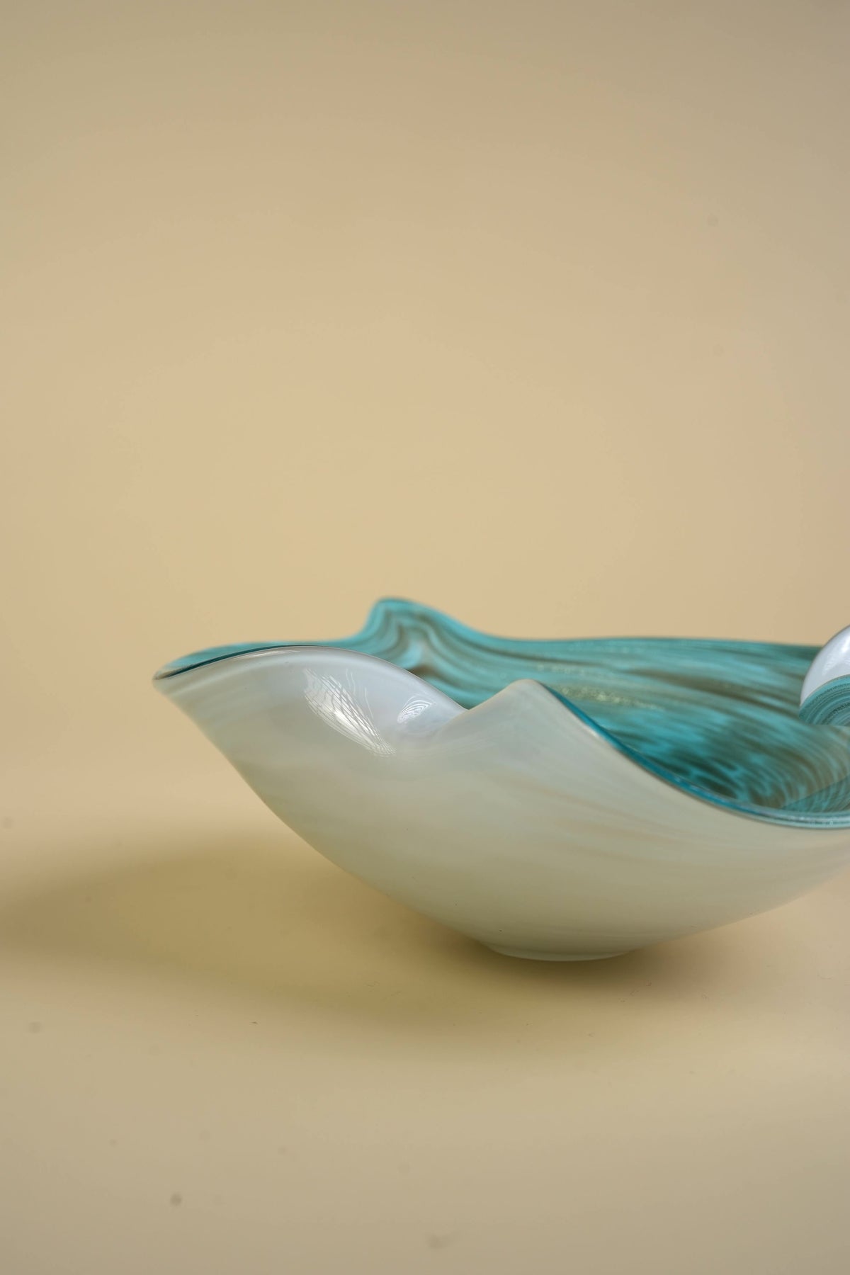 Murano-Style Art Glass Bowl