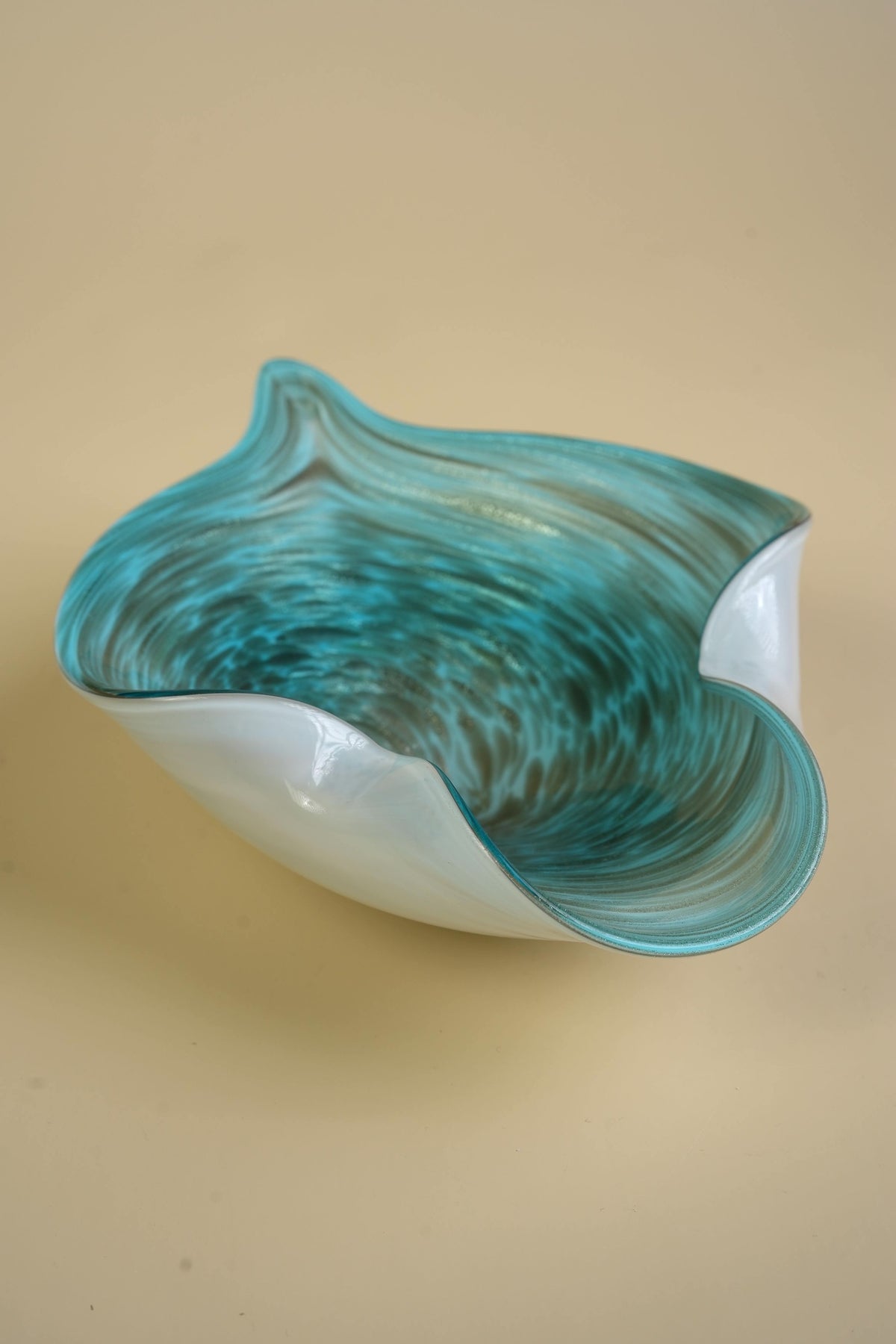 Murano-Style Art Glass Bowl