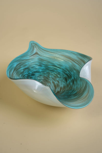 Murano-Style Art Glass Bowl