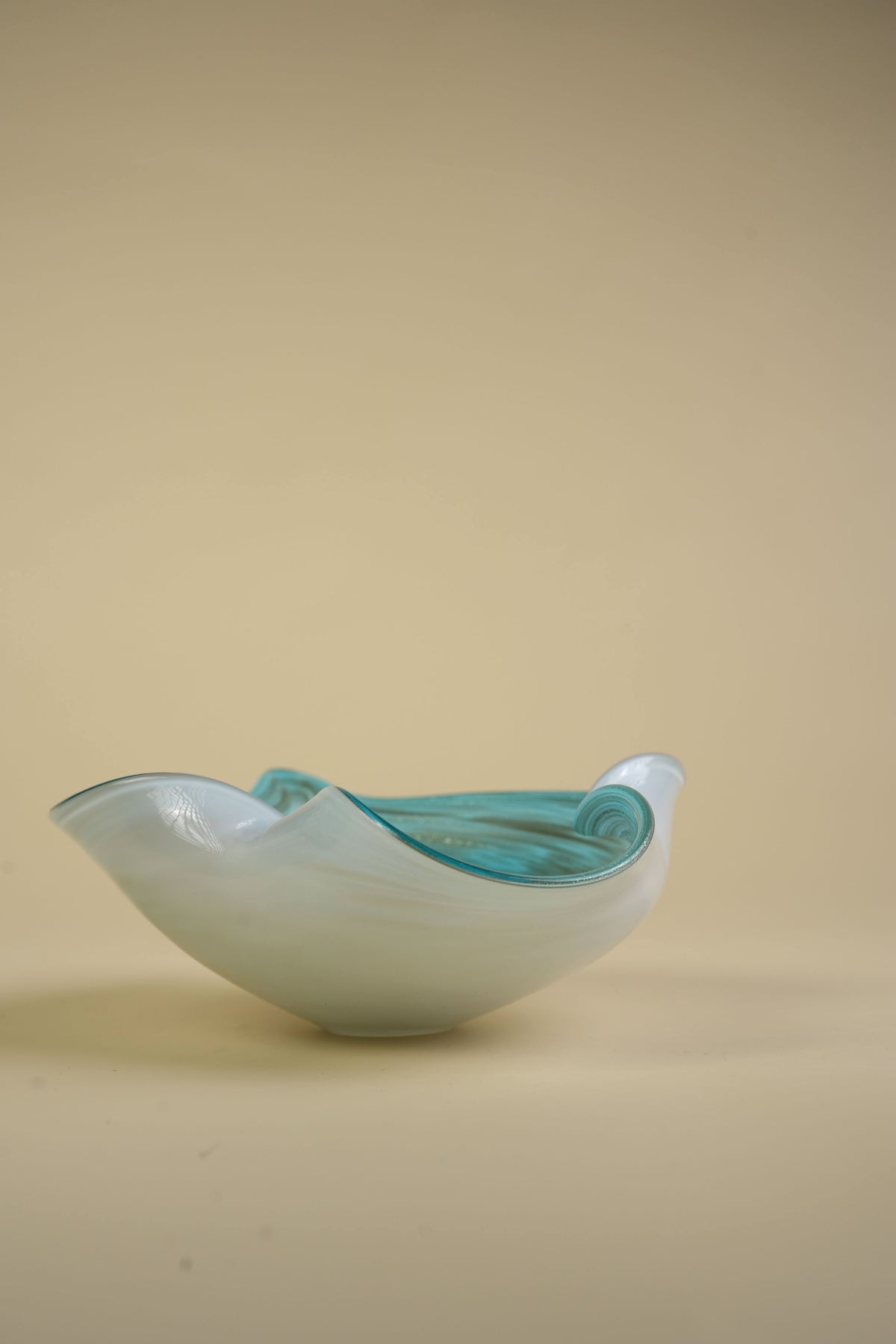 Murano-Style Art Glass Bowl