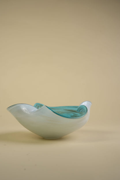 Murano-Style Art Glass Bowl