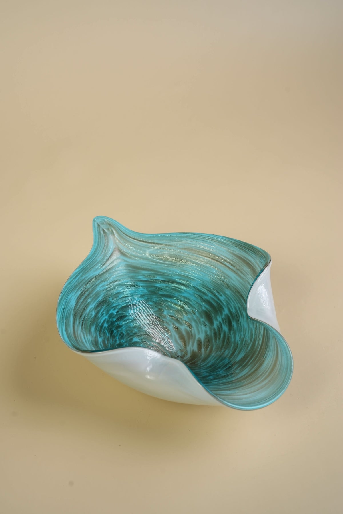 Murano-Style Art Glass Bowl