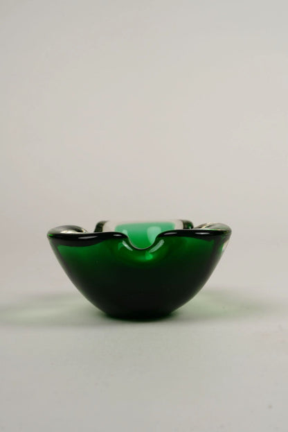 Murano Hand-Blown Glass Ashtray
