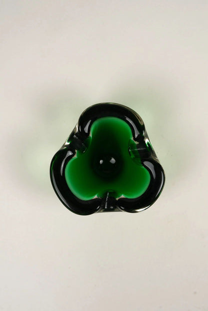 Murano Hand-Blown Glass Ashtray