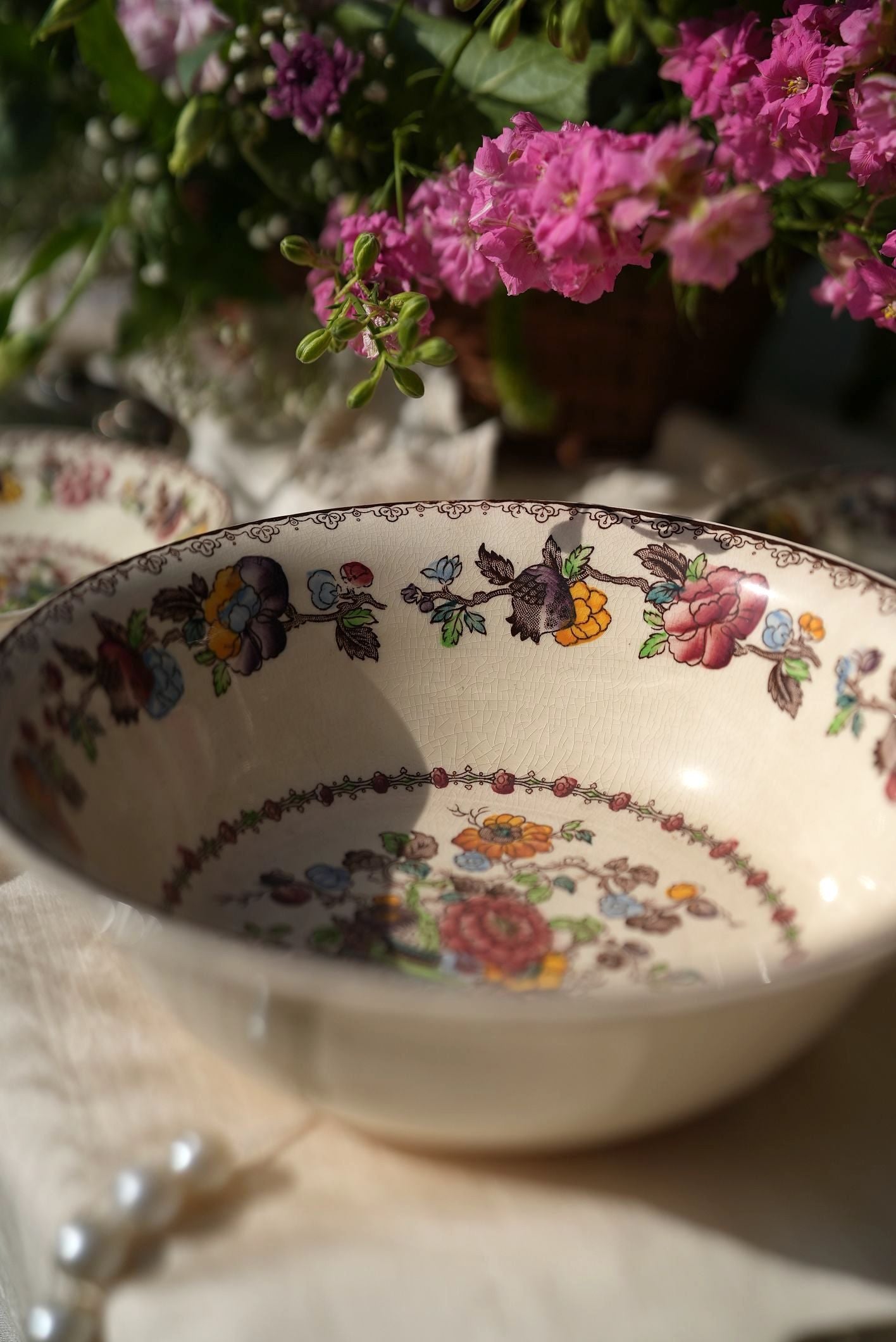 Mason's Nabob Antique Bowls | Set of 7