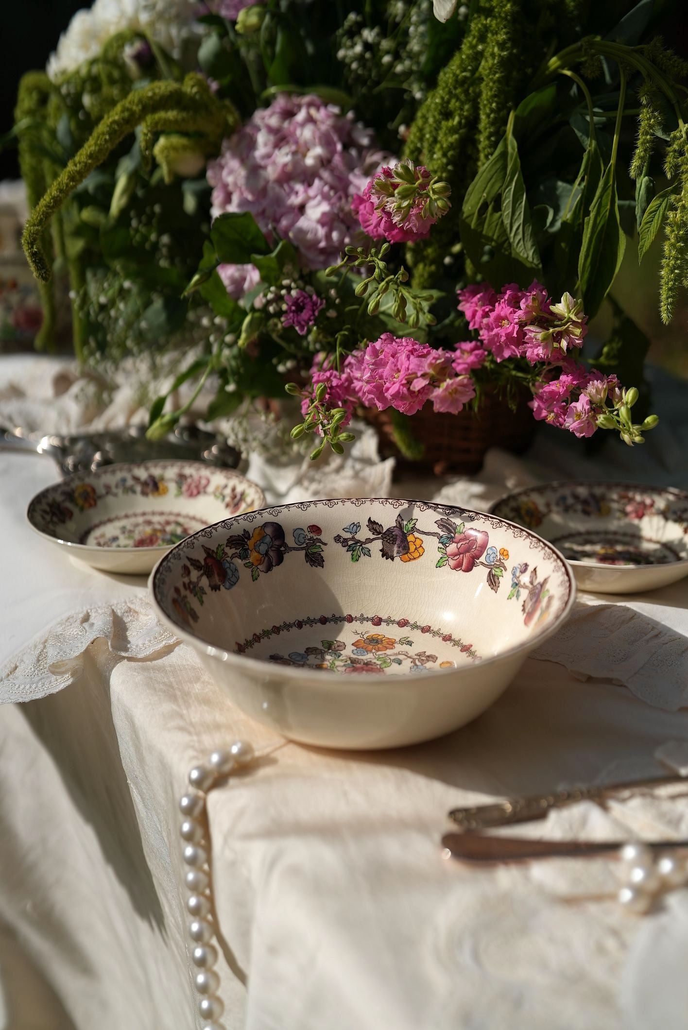 Mason's Nabob Antique Bowls | Set of 7