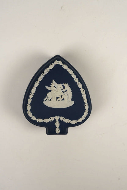 Navy Wedgwood Trinket Box