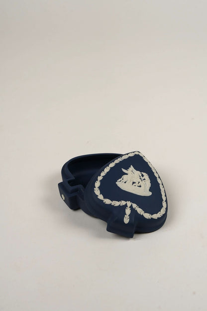 Navy Wedgwood Trinket Box