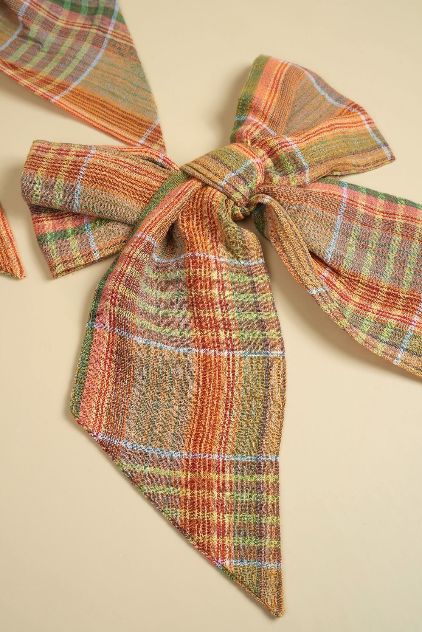 Ochre Festive Bows  | Set of 2