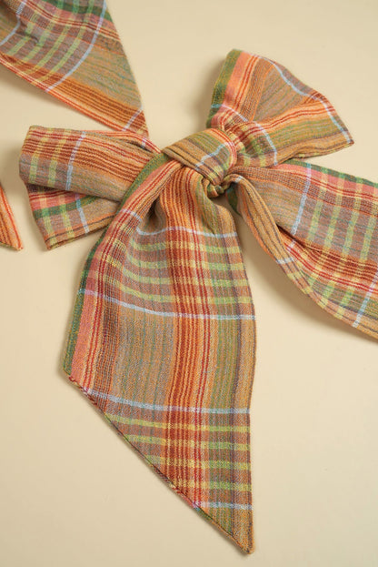 Ochre Festive Bows  | Set of 2